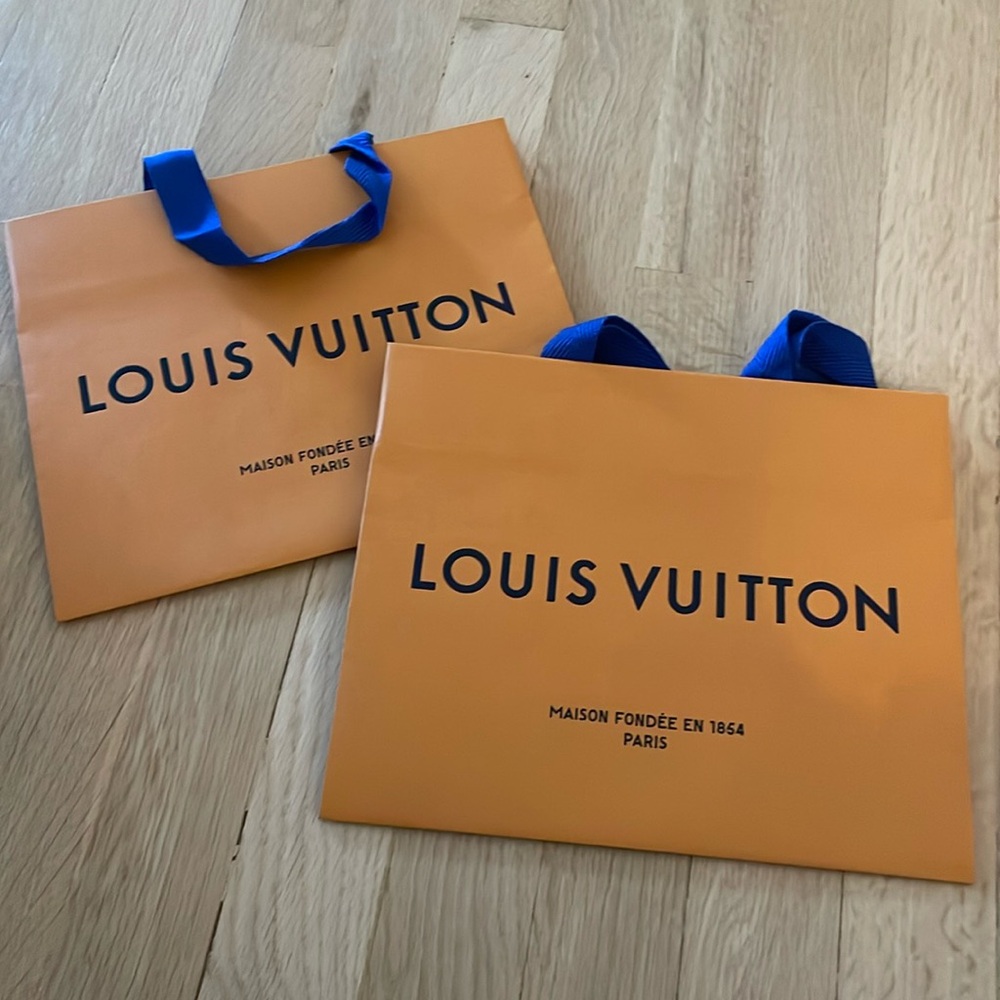Authentic LOUIS VITTON shopping bag